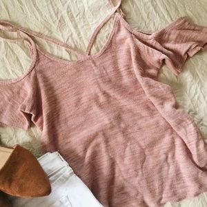 Hollister Cold Shoulder Top